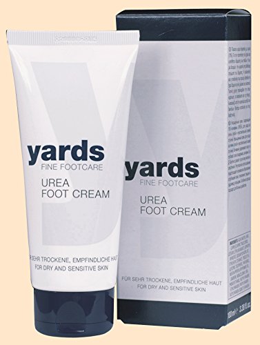 Yards Urea Foot Cream, Männer Fußcreme, Parfümfrei, normale Füsse, 100 ml Yards Urea Foot Cream, Männer Fußcreme, Parfümfrei, normale Füsse, 100 ml von Yards