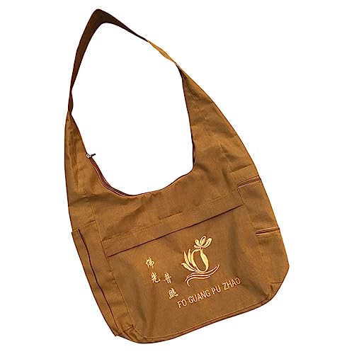 Buddha-schultertasche Mönchstasche Beutel Im Ethnischen Stil Für Frauen Dekoratives Detail von Yardwe