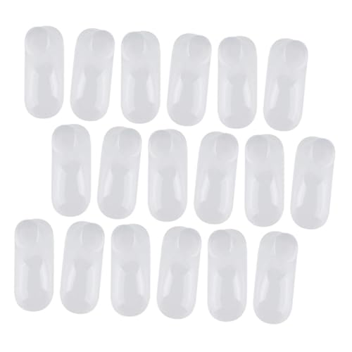 Yardwe 100 Stück Klare Kunststoff Fußmodelle Schuhdisplay Ständer für Babyschuhe und Socken Langlebige Schuhformer zur Formgebung von Lauflernschuhen Flexible und Robuste Fußmodelle von Yardwe