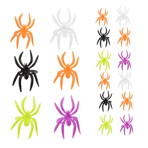 Yardwe 120 Stück Bunte Plastik Spinnen Schmuck Lustige Party Goodie Bag Füller für Schulfeiern Kostümaccessoires Yardwe 120 Stück Bunte Plastik Spinnen Schmuck Lustige Party Goodie Bag Füller für Schulfeiern Kostümaccessoires von Yardwe