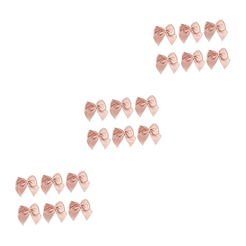 Yardwe 180 Stck Handgefertigte Satin Schleifen Kaffee Farbe Vielseitige Haarschleifen Accessoires für Mädchen Geeignet für Geburtstage Hochzeiten Babygeschenke und Bastelprojekte von Yardwe