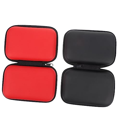 Yardwe 2 Sätze Aufbewahrungsbox Für Plektren Reisebehälter Aufbewahrungshalter Für Gitarrenzubehör Plektrenhalter Reise Organizer Behälter Etui Gitarren Plektren Etui 4 Stück * 2 von Yardwe