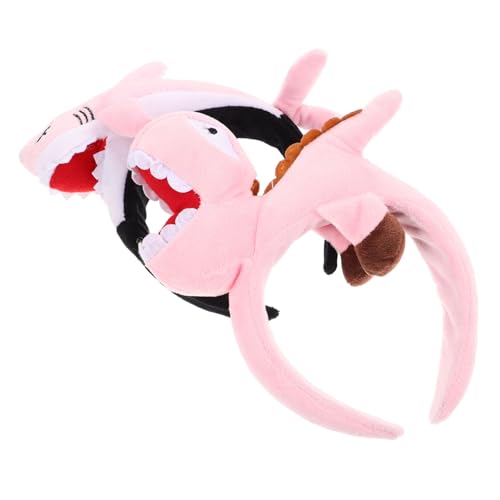 Yardwe 2 Stück Cartoon Tier Haarreifen Kuscheliges Dinosaurier Kostüm Haarband für Erwachsene Leicht Reisefreundlich Party Accessoire für Geburtstag Halloween Rollenspiele von Yardwe