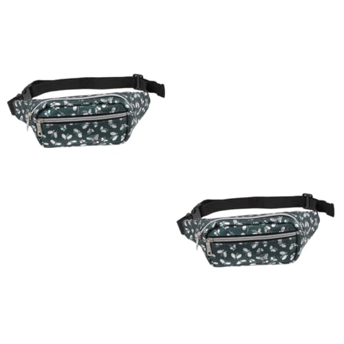 Yardwe 2 Packung Handy Aufbewahrungstasche Lauftaschengürtel für PU-Hüfttasche small Bag for Women hip Bag Laufgürtel für Handy wasserdichte Hüfttasche Riementasche Bote von Yardwe