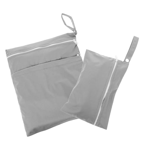 Yardwe 2stücke wasserdichte Windeltasche Und Trockentaschen Stoffwindeln Brustpumpenteile Wiederverwendbare Nasstasche Für Strand Pool Sporttasche Kinderwagen Yoga Toilettenartikel von Yardwe