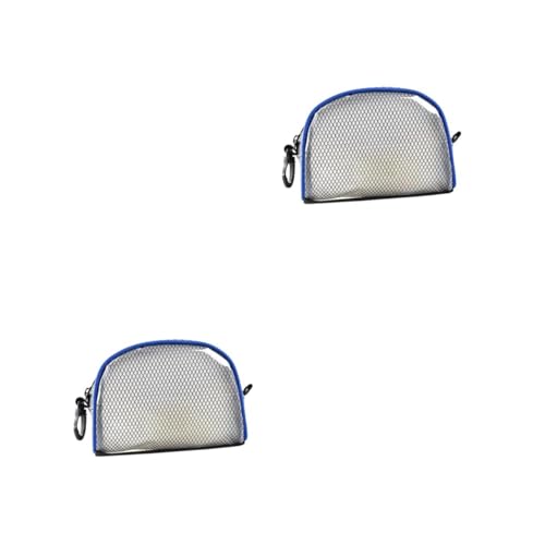 Yardwe 2st PVC-Kosmetiktasche Autofilter rutschfeste Aufbewahrungstasche Ornamente Beruhigen Quastenohrringe Spiegelpuzzle Kissen Strasskamm Port-Adapter Probendekoration von Yardwe