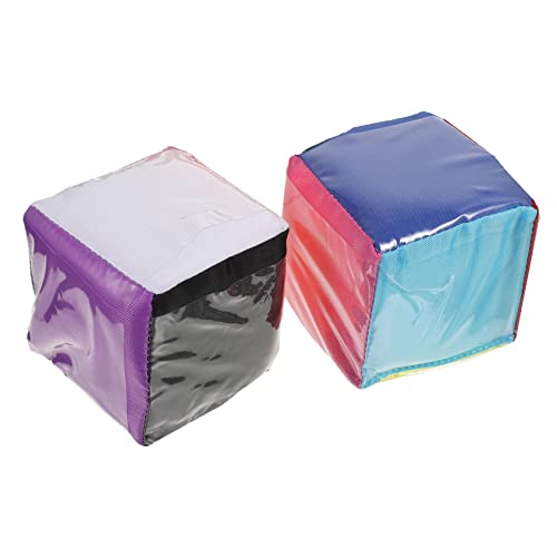Yardwe 2stücke Pack Junge Mädchen Lernwürfel Spielzeug Aus Polyester Und PVC Für Alphabet Und Mathematik Übung Zu Hause Oder Draußen Tragbar Und Sicher von Yardwe
