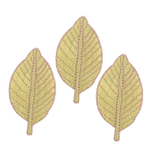 Yardwe 3stücke Gestickte Blattform Haarspangen Haaraccessoires Für Damen Mädchen Junge Mädchen Frisur Clips Für Alltag Geburtstage Partys von Yardwe