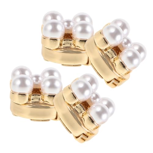 Yardwe 4 Stück Blumen Manschettenknöpfe Teiliges mit Knopfclips für Kleider Stilvolle Accessoires für Partys und Veranstaltungen von Yardwe