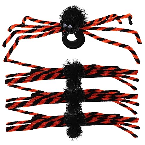 Yardwe 4 Stück Spinnen Slap Armbänder Halloween Snap Bracelets für Erwachsene als Party Mitgebsel und Halloween Deko Leicht und Kompakt für Handgelenk Geeignet von Yardwe