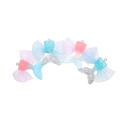 Yardwe 4 Stück Teiliges Meerjungfrau Anhänger Diy Schmuck Charms für Meerjungfrau Party Bastelbedarf für Armbänder und Vielseitige Basteloptionen von Yardwe