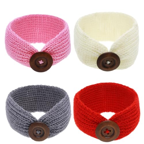 Yardwe 4stücke Neugeborenen Stirnband Kopfbedeckung Haarband Für Kleinkinder Foto Requisite Kopfbedeckung Für Junge Mädchen Und Kleinkinder von Yardwe