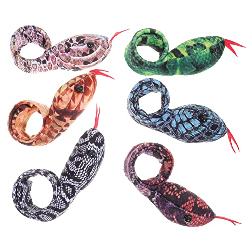 Yardwe 6 Stück Teiliges Schlangen Schnapparmband Klapparmband Halloween Armband Wristband Langlebig Leicht Tragbar von Yardwe