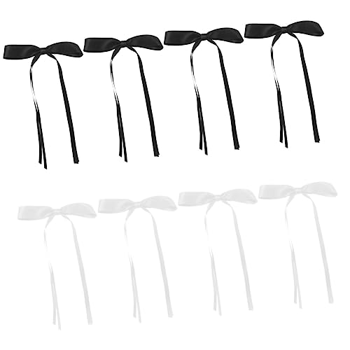 Yardwe 8 Stck. Schleife Haarnadel Styling Haarklammern schwarze Haarschleife Bögen Haarschmuck für Damen Vintage Haarspange mit Schleife Haarspangen für Mädchen süße Haarspangen Spitze von Yardwe