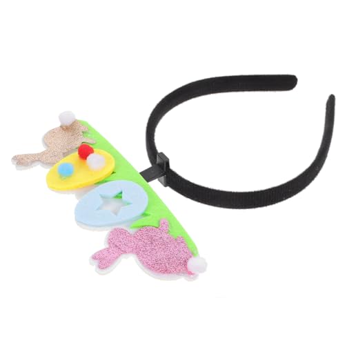 Yardwe Haarreif mit Cartoon Design für Feste Kopfbedeckung für Ostern Geeignet für Partys Fotografie und Cosplay Events Leicht und Anpassbar Langlebig aus Filz von Yardwe