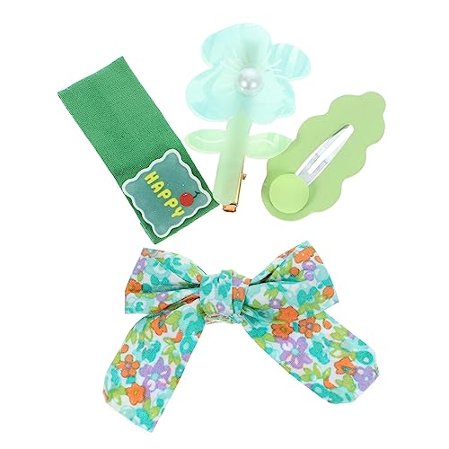 Yardwe Haarspangen Mit Blumen Und Bogendesign Clip Und Pin Für Mädchen Junge Mädchen Und Damen Haarschmuck Für Weihnachten Tanz Und Cosplay von Yardwe