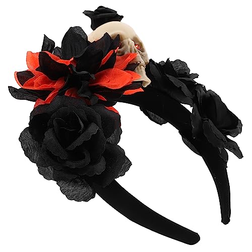 Yardwe Halloween Haarreif Mit Design Gruselige Kopfbedeckung Für Partys Für Kopfgrößen Leicht Langlebig Für Fotoshootings von Yardwe