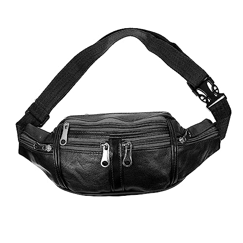 Yardwe Gürtel Für Männer Herren Gürteltasche Fitness Pu Draussen Handy Speicherhalter von Yardwe