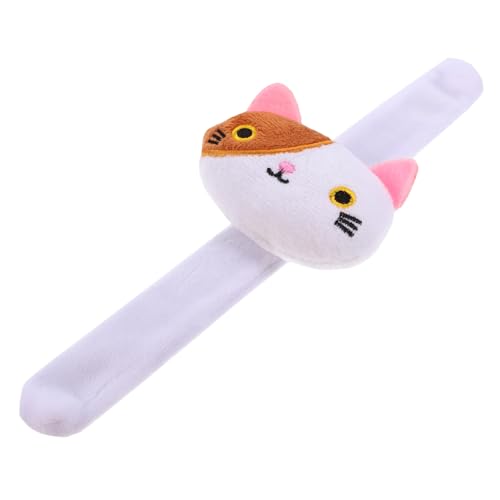 Yardwe Kätzchen Plüsch Slap Armband Weiches Tier Handgelenkspielzeug für Partys aus Langlebig und Sicher für Geburtstagsfeiern und Themenveranstaltungen von Yardwe