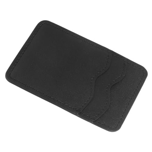 Yardwe Kunstleder Kartenetui Zum Aufkleben Für Handy Mit Zwei Kartenfächern Für Kreditkarten Oder Ausweis Dünnes Design Für Telefonhülle Selbstklebend Für Stabile Befestigung von Yardwe