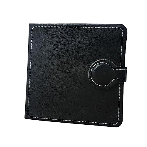 Yardwe Leder Gitarrenplektrumhalter Tragbare Plektrumtasche Praktischer Organizer für Gitarrenzubehör von Yardwe