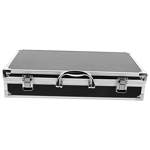 Yardwe Mikrofon Aufbewahrungsbox Mikrofonkoffer Mit Stoßdichtung Organizer Für Mikrofone Lautsprecher Und Kleine Geräte Reisefreundlich Für Sicheres Lagern von Yardwe
