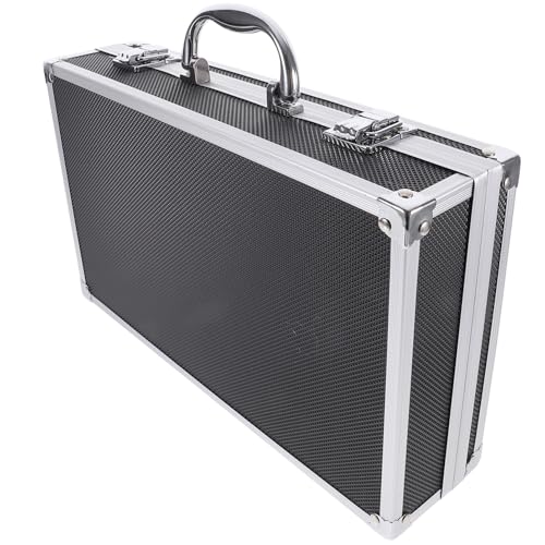 Yardwe Mikrofon Koffer Organizer für 2 Drahtlose Mikrofone Tragbare Mikrofon Aufbewahrungshalter aus Langlebigem Material für Karaoke und Studioanwendungen Yardwe Mikrofon Koffer Organizer für 2 Drahtlose Mikrofone Tragbare Mikrofon Aufbewahrungshalter aus Langlebigem Material für Karaoke und Studioanwendungen von Yardwe