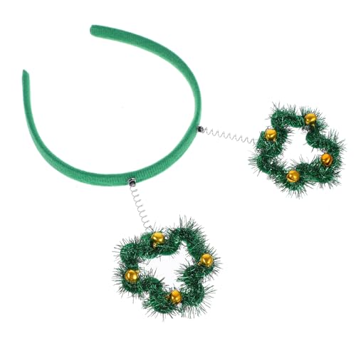 Yardwe Kopfschmuck St Patrick's Day-stirnband Aus Satin Für Festival Und Party Kleeblatt-kopfschmuck Als Foto-requisite Dekorativer Haarreifen Für Erwachsene von Yardwe