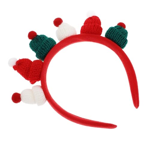 Yardwe Schönes Weihnachtshaarband Mit Festlichen Elementen Minihut-design Für Frauen Weihnachtsstirnbänder Als Accessoire Für Winter-feiertage Haar-accessoire Für Partys von Yardwe