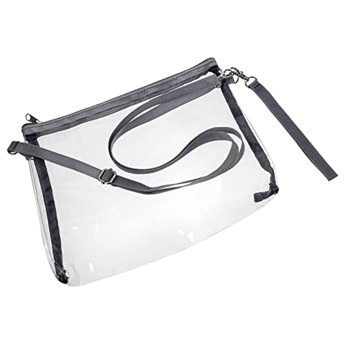 Yardwe transparente Umhängetasche Klarsichtbeutel, Stadionzulassung 12x6x12 kleine Konzerttasche umhängebeutel schulterbeutel Halloween Handtasche schmücken transparente Tasche Fräulein von Yardwe