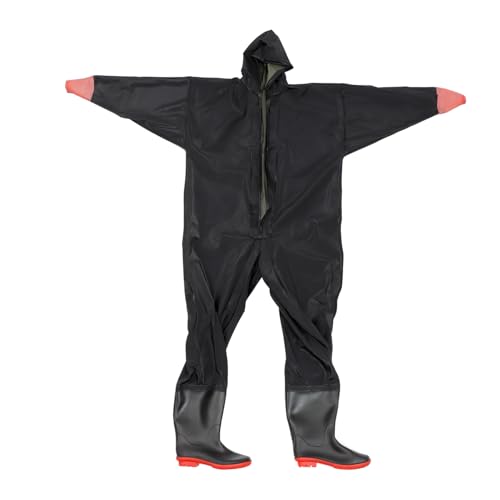 Yardwe wasserdichte Fishing Overalls mit Atmungsaktivem Strickfutter Kältebeständig Anti riss Leichter Wathose für Männer und Frauen zum Angeln und Fischen im Outdoor Einsatz von Yardwe