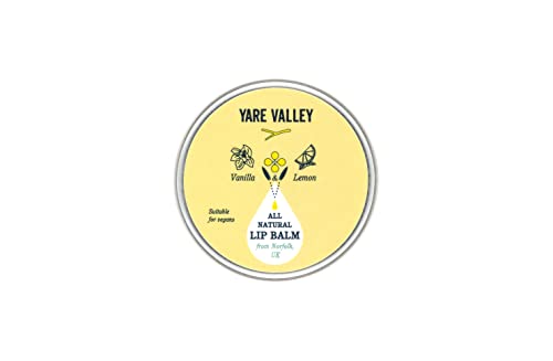 Yare Valley Oils, All Natural Vanilla and Lemon Lip Balm Dose, 15 g von Yare Valley Oils