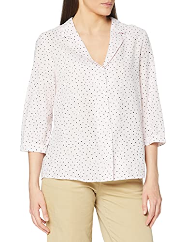 Yargıcı Damen 3/4 Sleeve Shirt Hemd, Rosa (Powder 040), Large (Herstellergröße: L) von Yargici