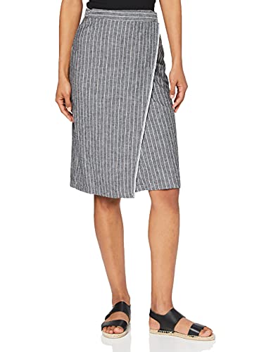 Yargıcı Damen Fringe Detailed Skirt Rock, Schwarz (Black 001), 36 von Yargici