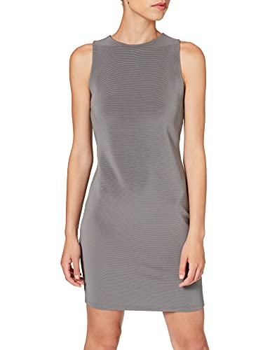 Yargıcı Damen Mini Strech Dress Kleid, Grau (Charcoal Grey 028), (Herstellergröße: 38) von Yargici