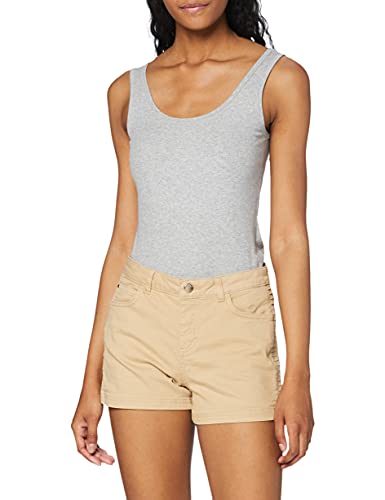 Yargıcı Damen Pleat Detailed Shorts, Beige (Sand 046), W26 (Herstellergröße: 36) von Yargici