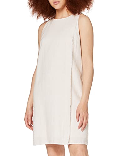 Yargıcı Damen RAW Edge MIDI Dress Kleid, Mehrfarbig (Yellow Multi Color 334), 36 von Yargici