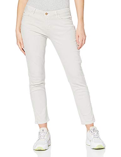 Yargıcı Damen Side Stitch Detailed 5 Pocket Trouser Hose, Beige (Stone 020), 32W / 32L von Yargici