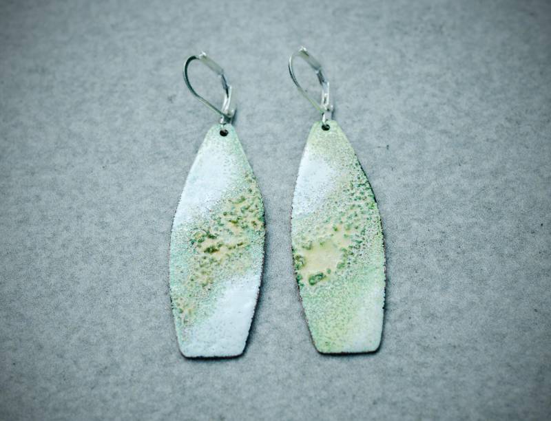 Außergewöhnliche Unikat-Ohrringe Aus Emaille | Ohrringe Ohrschmuck Ohrhänger Außergewöhnliche Unikat-Ohrringe Aus Emaille | Ohrringe Ohrschmuck Ohrhänger von YarikenDesign