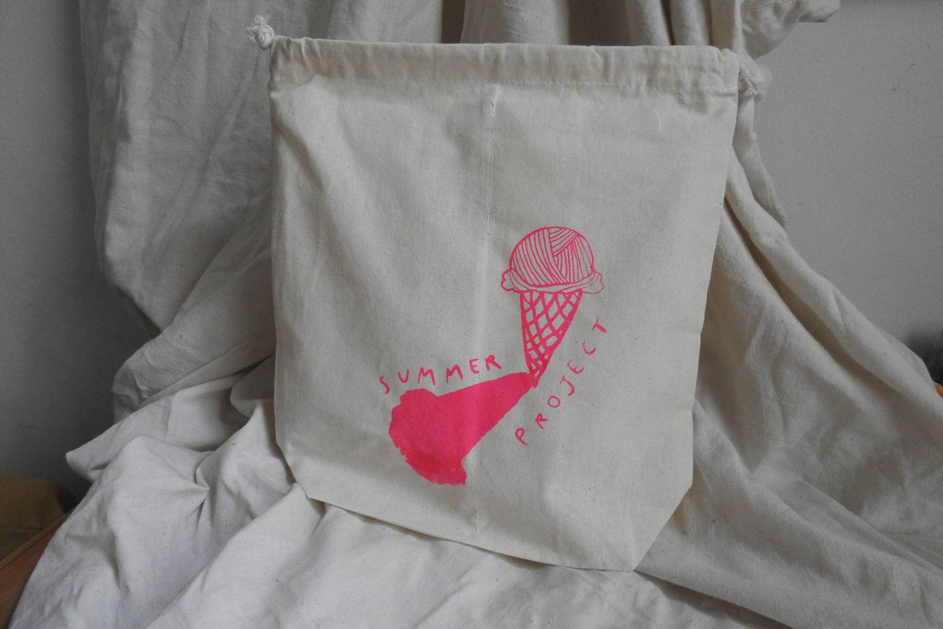 Summer Project Tasche/ Neonpink Summer Project Tasche/ Neonpink von YarnChix