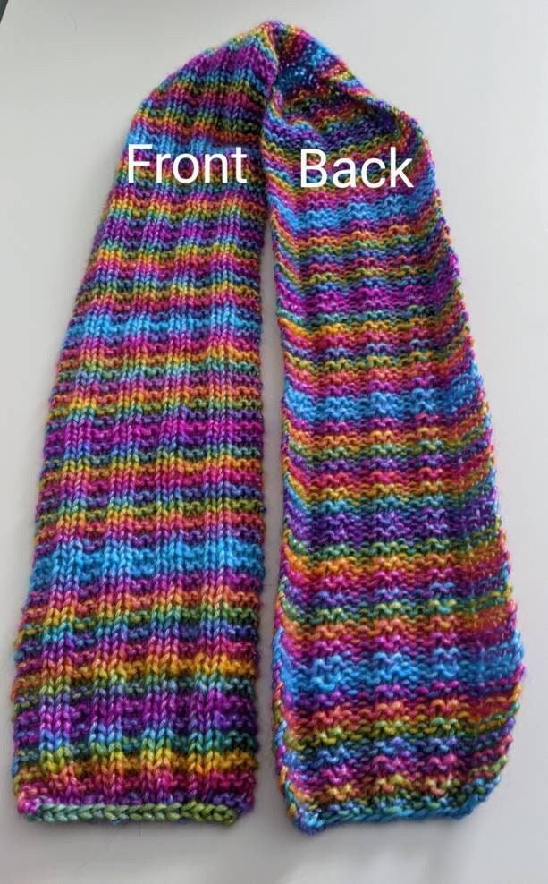 Neuer Handgemachter Gestrickter Schal in Ice Yarns Picasso Rainbow Alt - 10 cm X 126 Neuer Handgemachter Gestrickter Schal in Ice Yarns Picasso Rainbow Alt - 10 cm X 126 von YarnItAnyWay