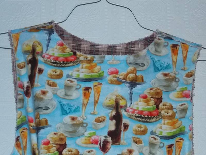 Erwachsen-Gr. 2-6 Dessertschürze Wendbare Onesize Erwachsen-Gr. 2-6 Dessertschürze Wendbare Onesize von YarnUniques