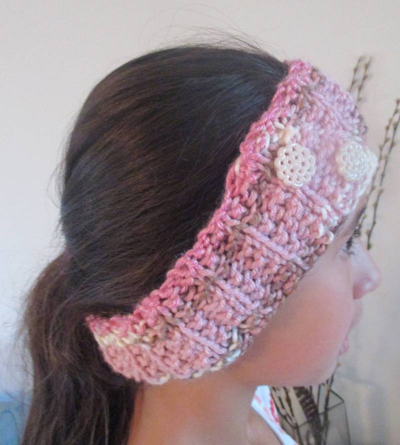 Geschenk Für Mädchen Und Frauen - Strickstirnband, Winterstirnband von Yarnaval