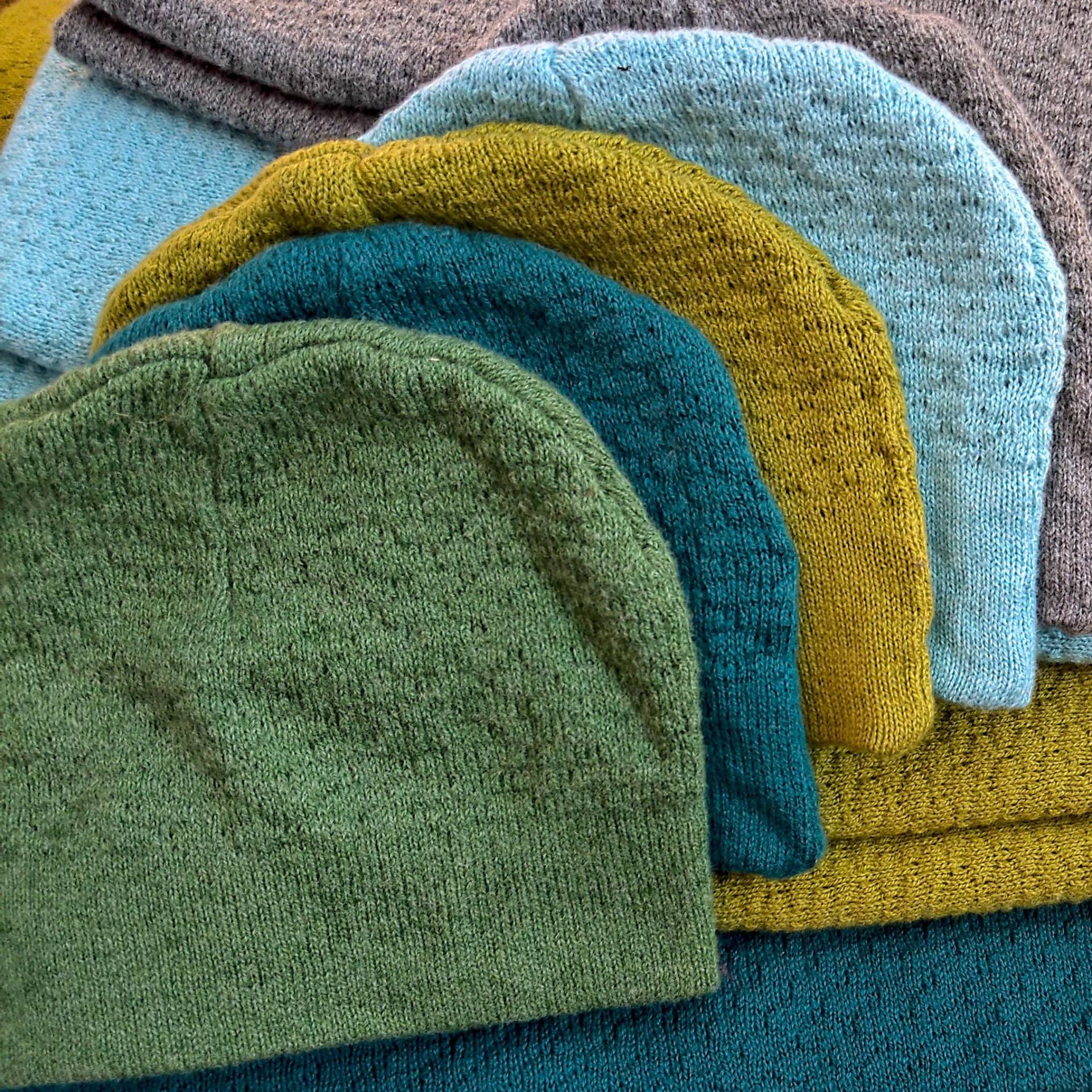 Tuck Baby Hat ~ Weiche Baumwolle Und Kaschmir Neugeborene Mütze von Yarnmal