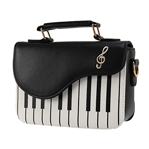 Yarryuter Schwarz Neu Mode-Hit-Farbe Klavier Drucken Handtasche suesse frische Windschulter Diagonale tragbare kleine Tasche Yarryuter Schwarz Neu Mode-Hit-Farbe Klavier Drucken Handtasche suesse frische Windschulter Diagonale tragbare kleine Tasche von Yarryuter