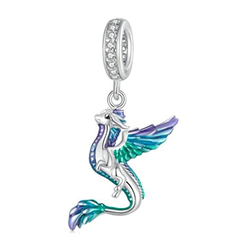 YaShuo Jewellery Schildkröten-Charm-Anhänger aus Sterlingsilber, für Pandora-Armbänder, Kristall Emaille YaShuo Jewellery Schildkröten-Charm-Anhänger aus Sterlingsilber, für Pandora-Armbänder, Kristall Emaille von Yashuo