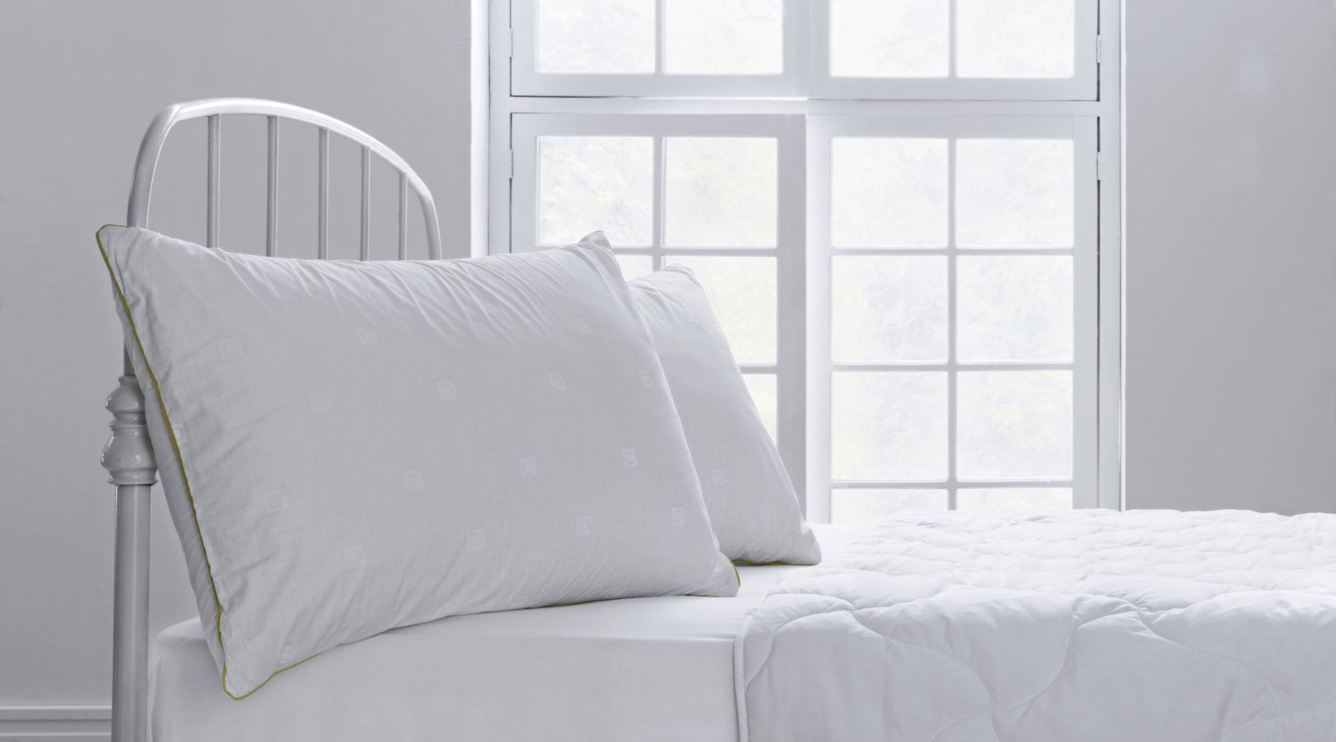 Yatas Bedding Kopfkissen "Dacron Climarelle. Kopfkissen 80x80 cm" 1 Stk. tlg. kühlende Wirkung, allergiker geeignet (Hausstauballergiker) von Yatas Bedding