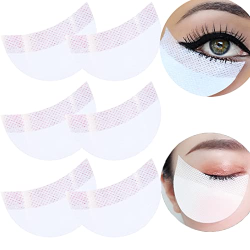 Yatinkim 50 Stück Augen Lidschatten Pads Lidschattenschild Schutz Aufkleber Patches Verhinderung Von Tönung Wimpernverlängerung Eyeliner Make-Up Rückstand von Yatinkim