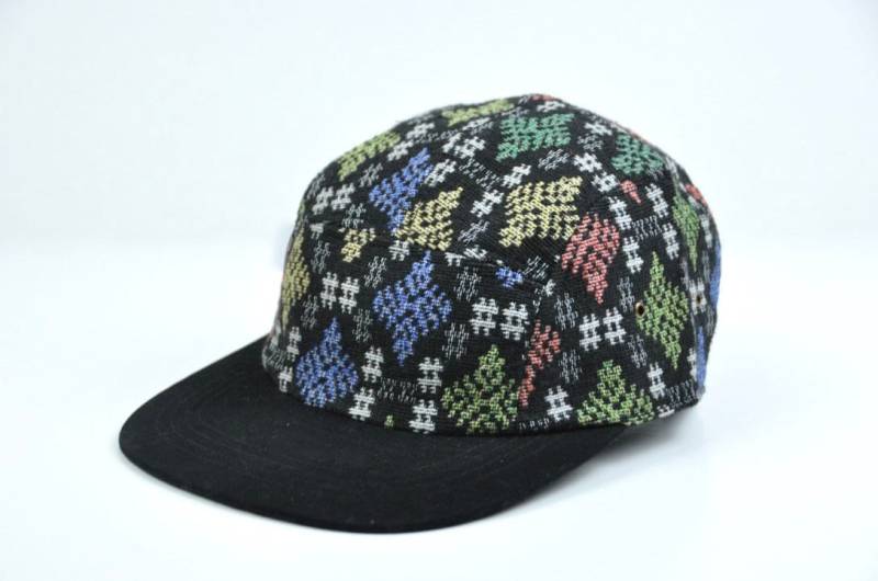 Boho 5 Panel Cap, Cap Ethno, Kopfbedeckung, Mütze, Kappe, Five von YatraDesign