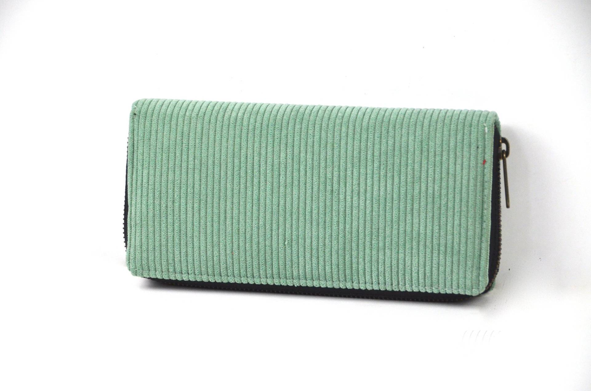 Geldbeutel Aus Cord, Cordgeldbeutel, Damen Im Bohostil, Portemonnaie Vegan, Geldbörse Frauen von YatraDesign